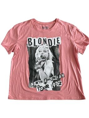 Blondie North American Tour 1982 graphic t-shirt size XL